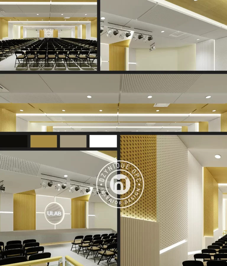 Feature image for auditorium design by dzynique